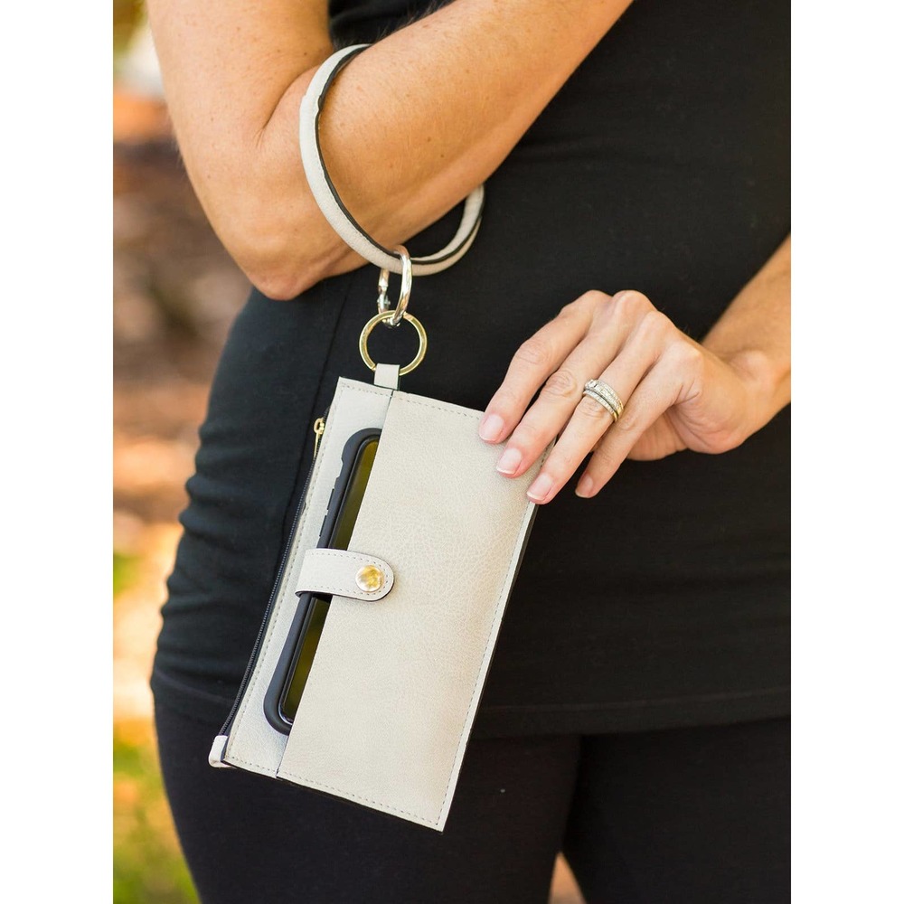 Bangle Wristlet - Gray